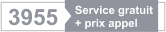 3955 service gratuit + prix appel